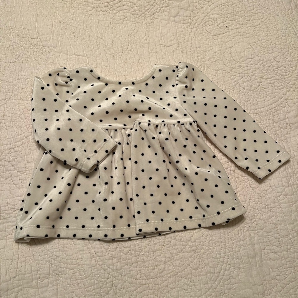 Toddler Velvet Top
